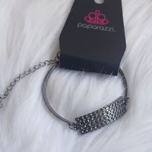 Paparazzi Gunmetal Bracelet